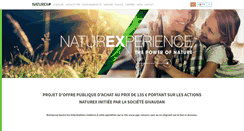 Desktop Screenshot of naturex.fr