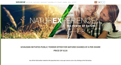 Desktop Screenshot of naturex.com