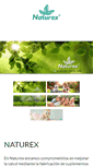 Mobile Screenshot of naturex.com.mx