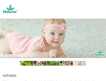 Tablet Screenshot of naturex.com.mx